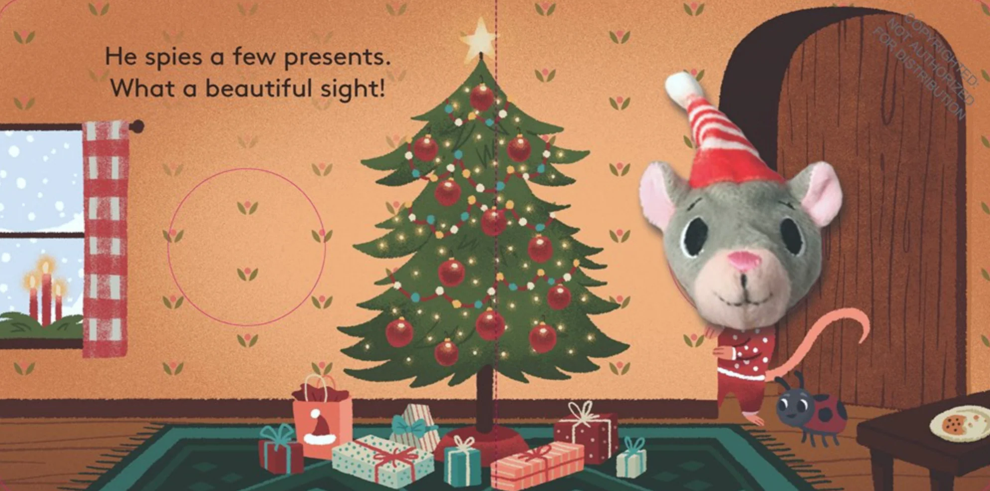 Christmas Mouse: Finger Puppet - Image 3
