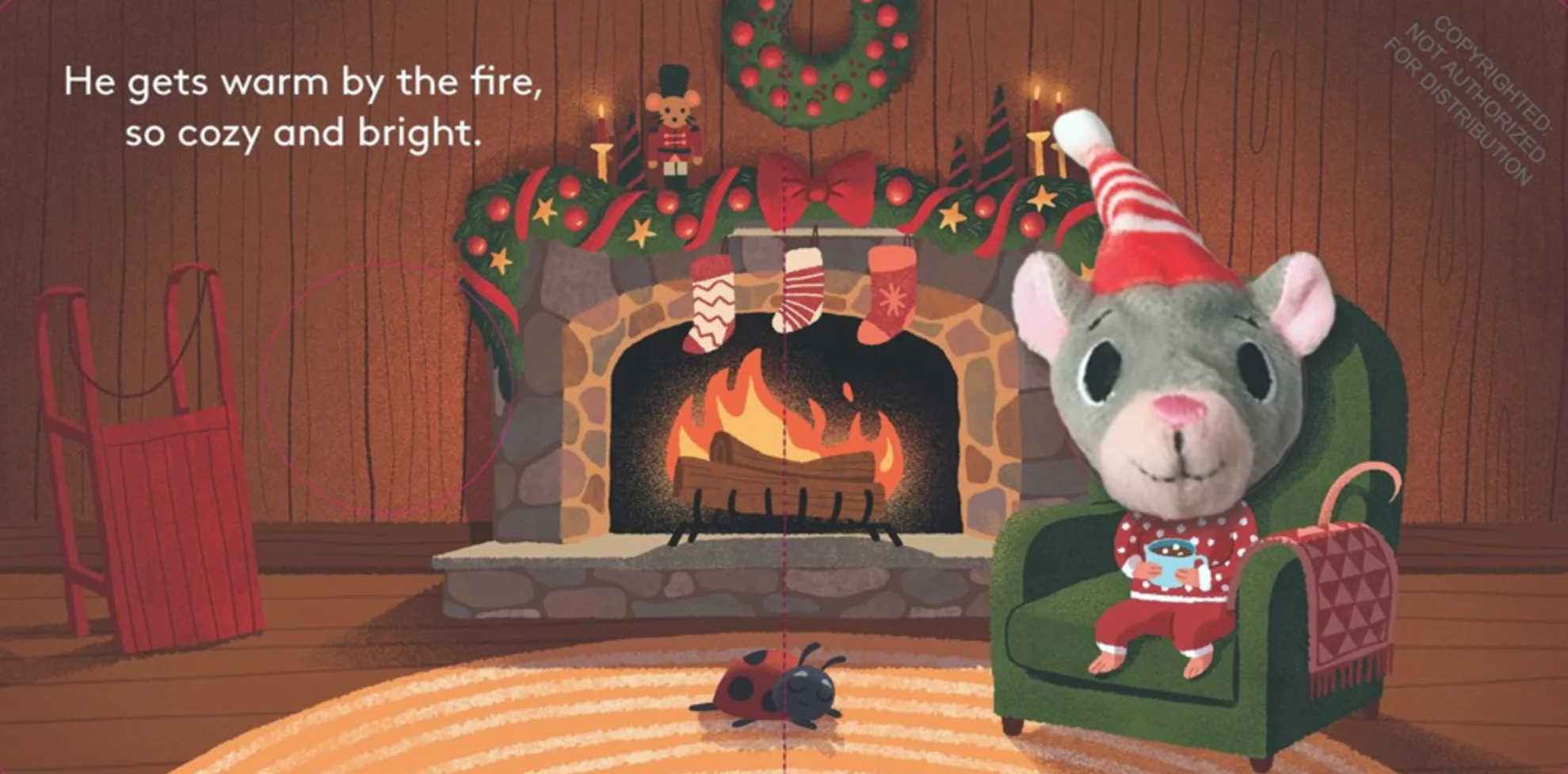 Christmas Mouse: Finger Puppet - Image 5