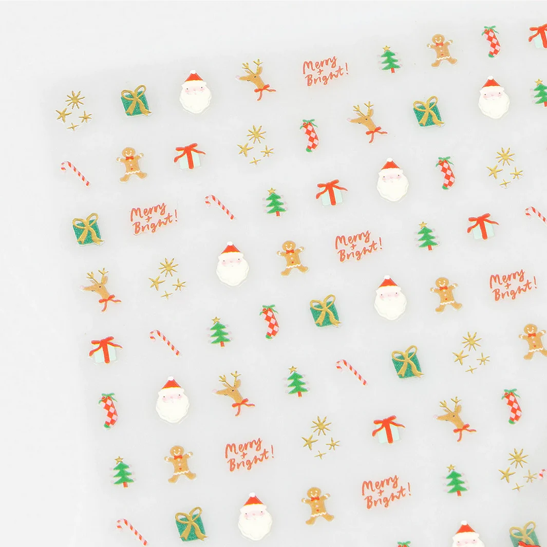 Christmas Nail Stickers (x200) - Image 3