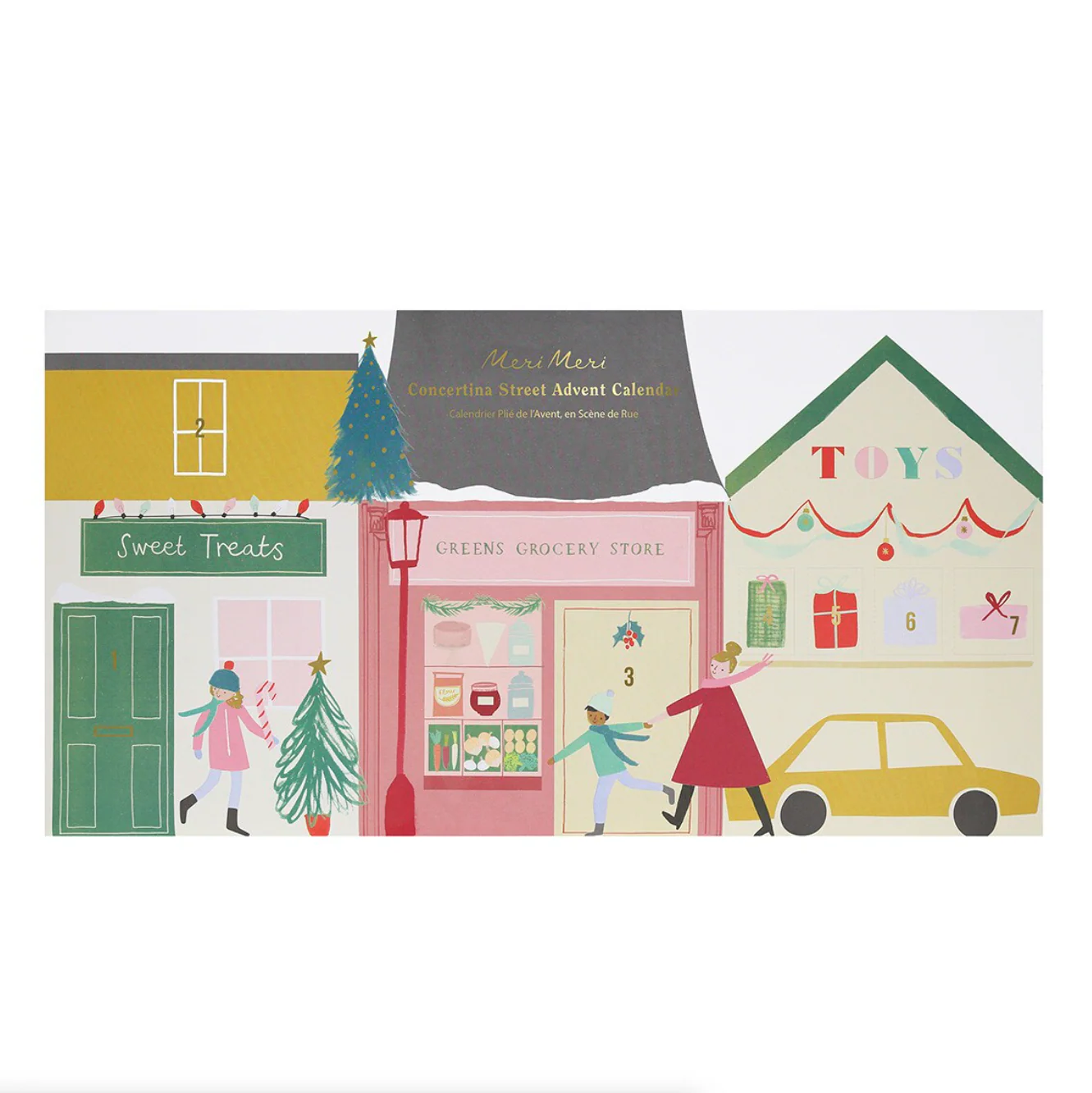 Christmas Street Concertina Advent Calendar - Image 3