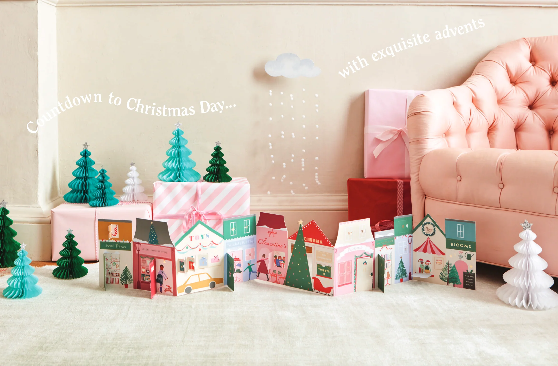 Christmas Street Concertina Advent Calendar - Image 5