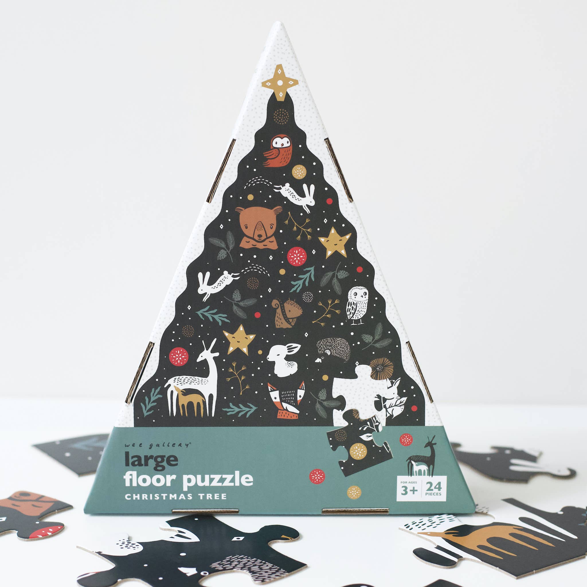 Christmas Tree Floor Puzzle -24pcs - Image 6