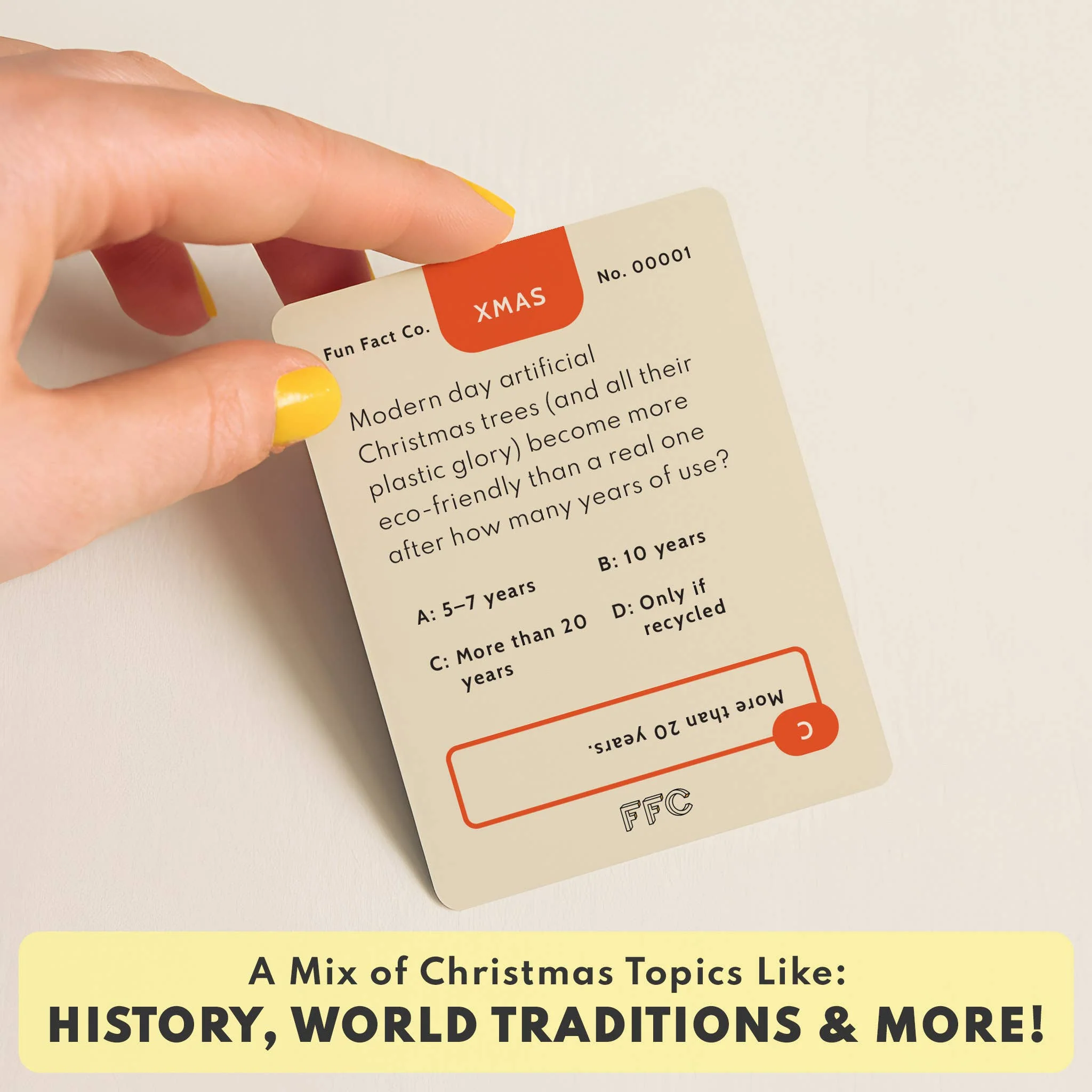 Christmas Trivia Game, Holiday Gift for Kids & Adults - Image 3