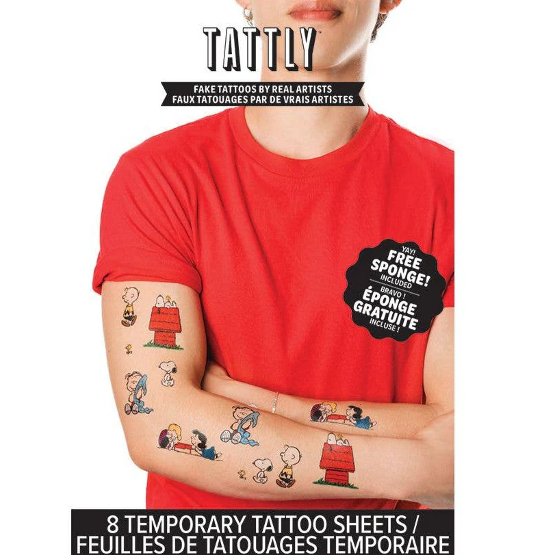 Classic Peanuts Tattoo Set - Image 2