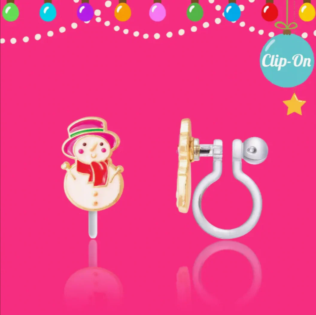 Clip On Cutie Earrings - holiday - Image 2