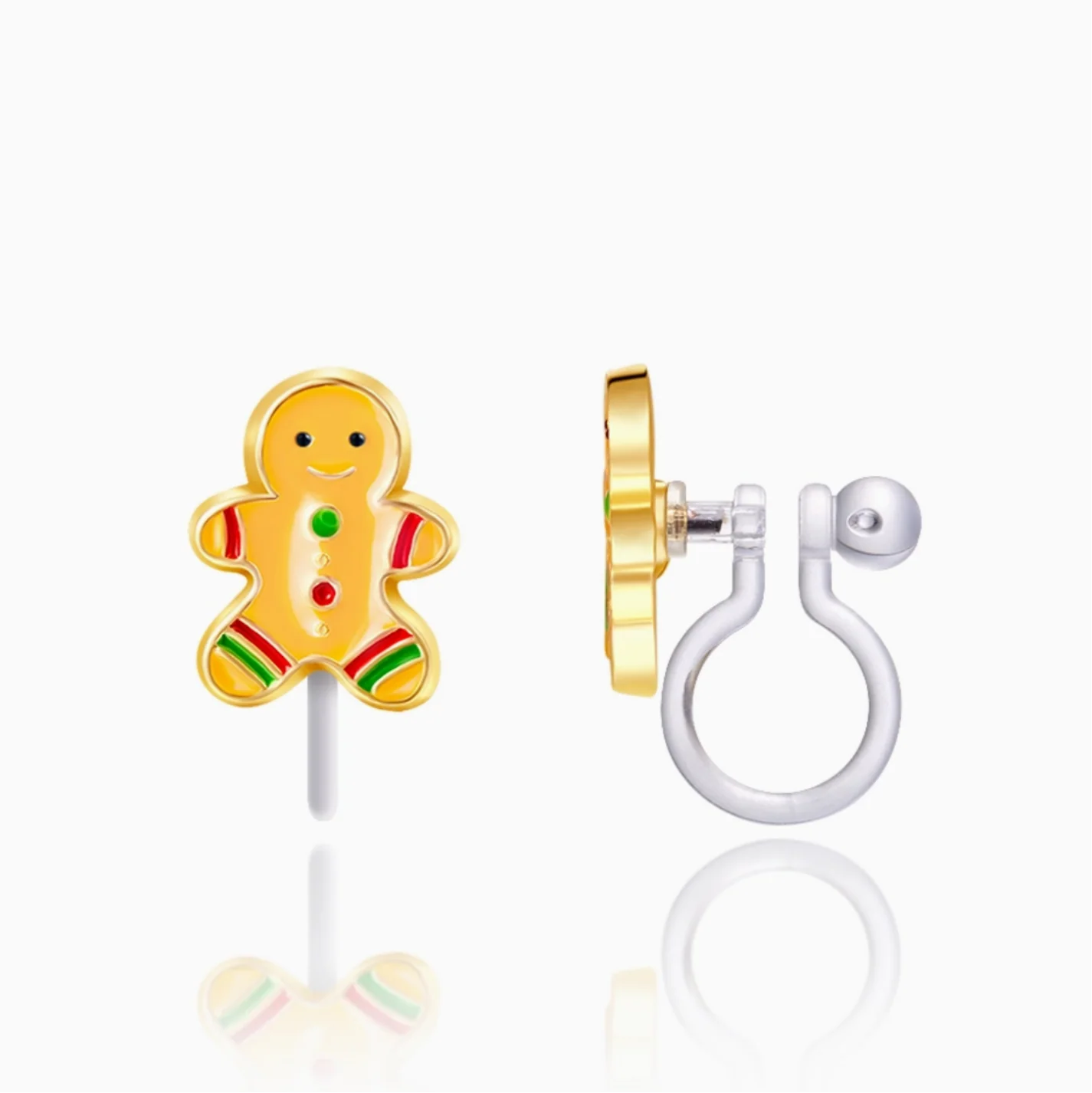 Clip On Cutie Earrings - holiday - Image 4