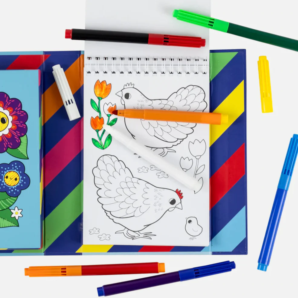 Color Change Coloring Set - Garden Friends - Image 2