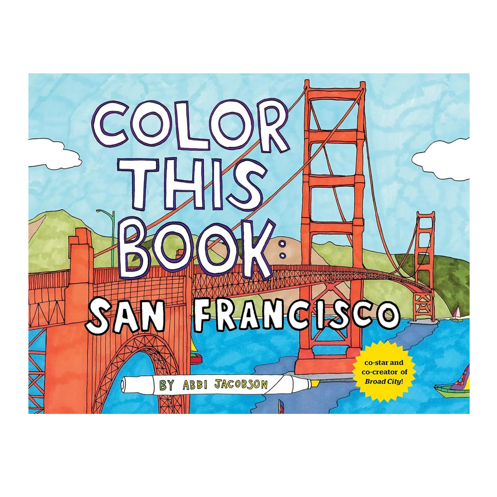 Color This Book: San Francisco