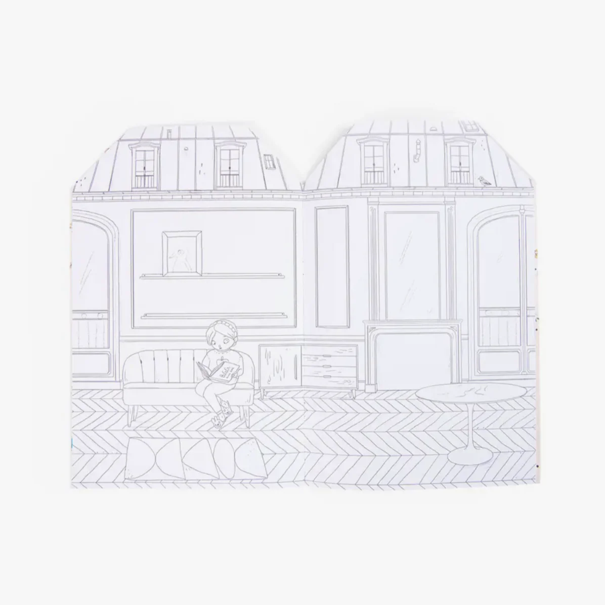 Coloring Book + 145 Stickers the Parisiennes - Image 2