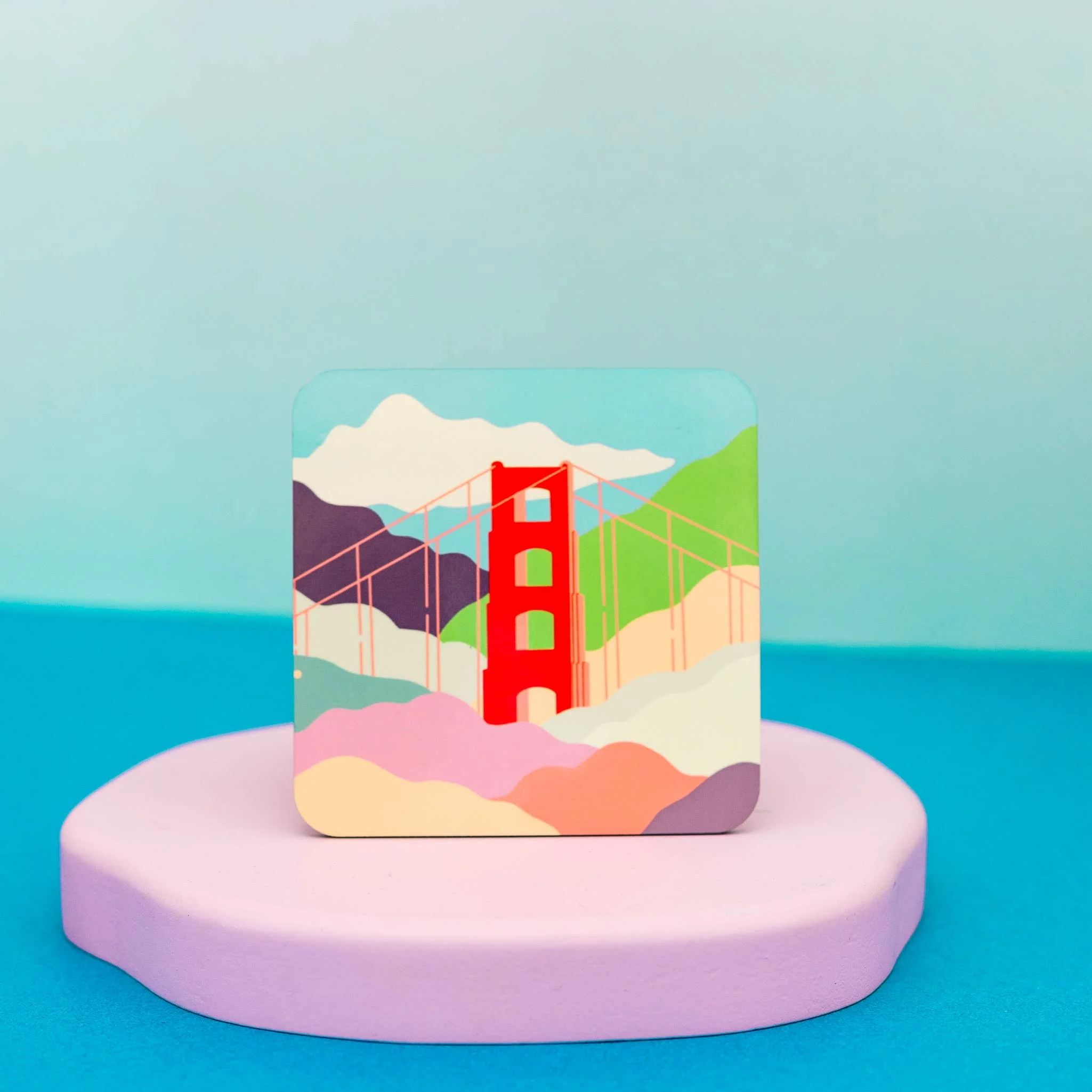 Colors Of Karl Coaster Set - san francisco