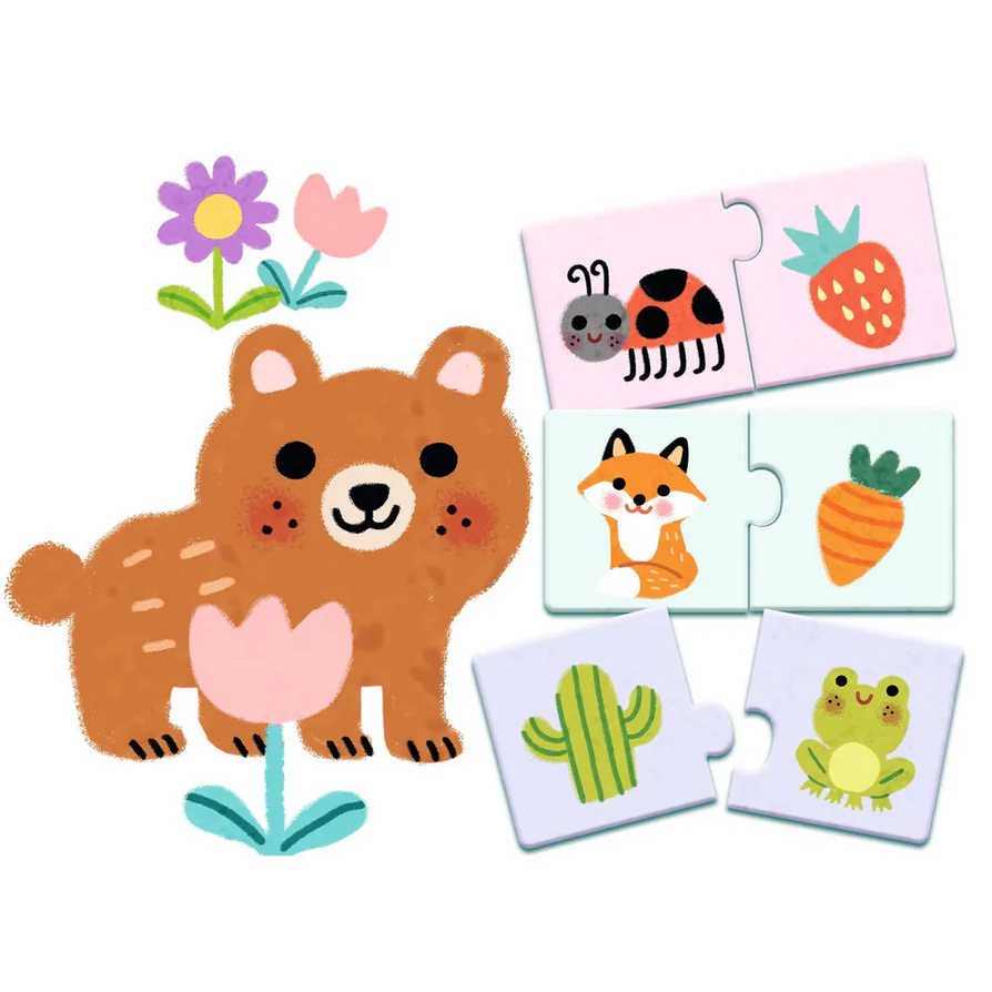Colors Puzzle Duo Matching Activity - Image 2