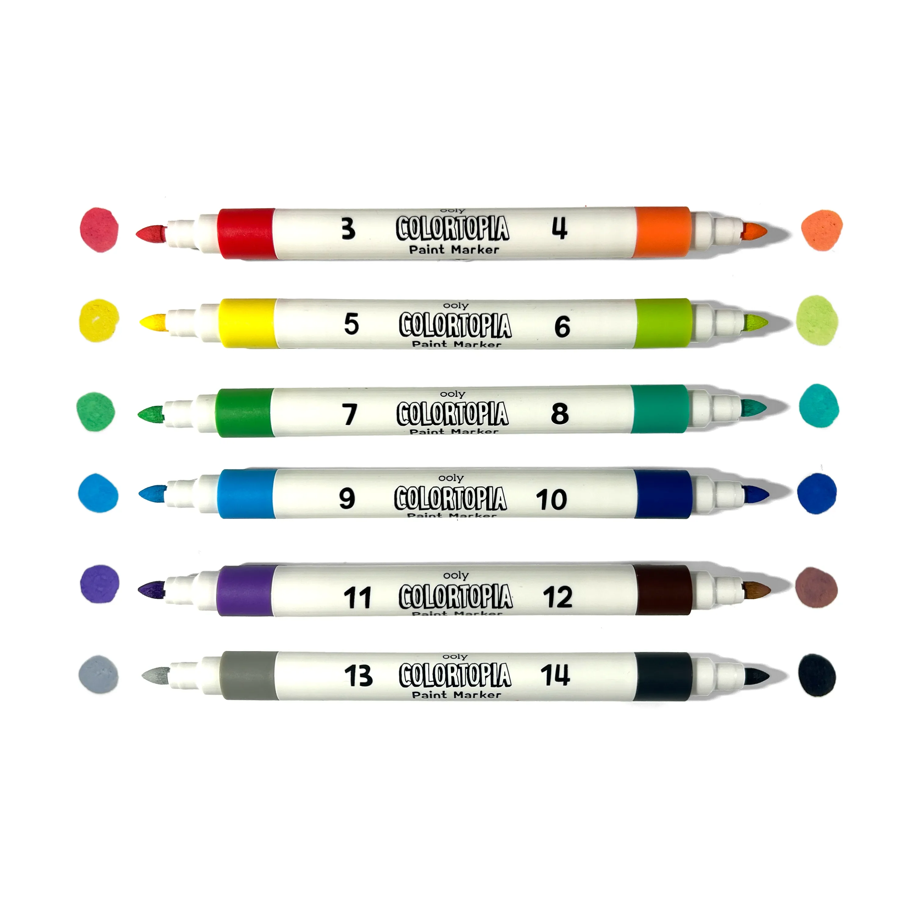 Colortopia Color by Number Paint Marker Kit - Epic Adventure - Image 3