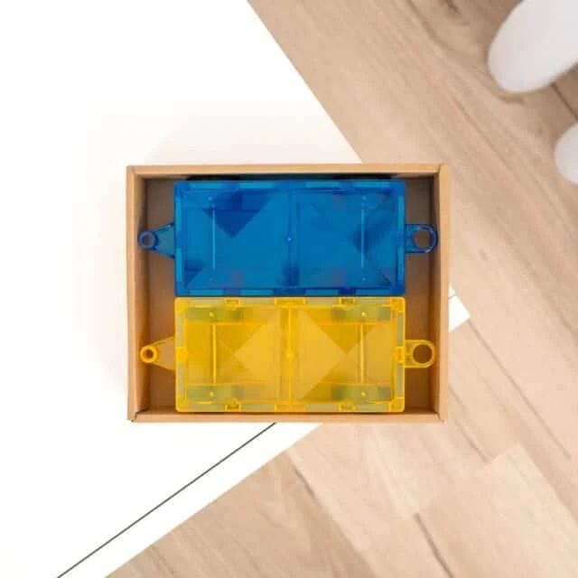 CONNETIX Magnetic Tiles Rainbow Car Pack - 2 Pcs - Image 7