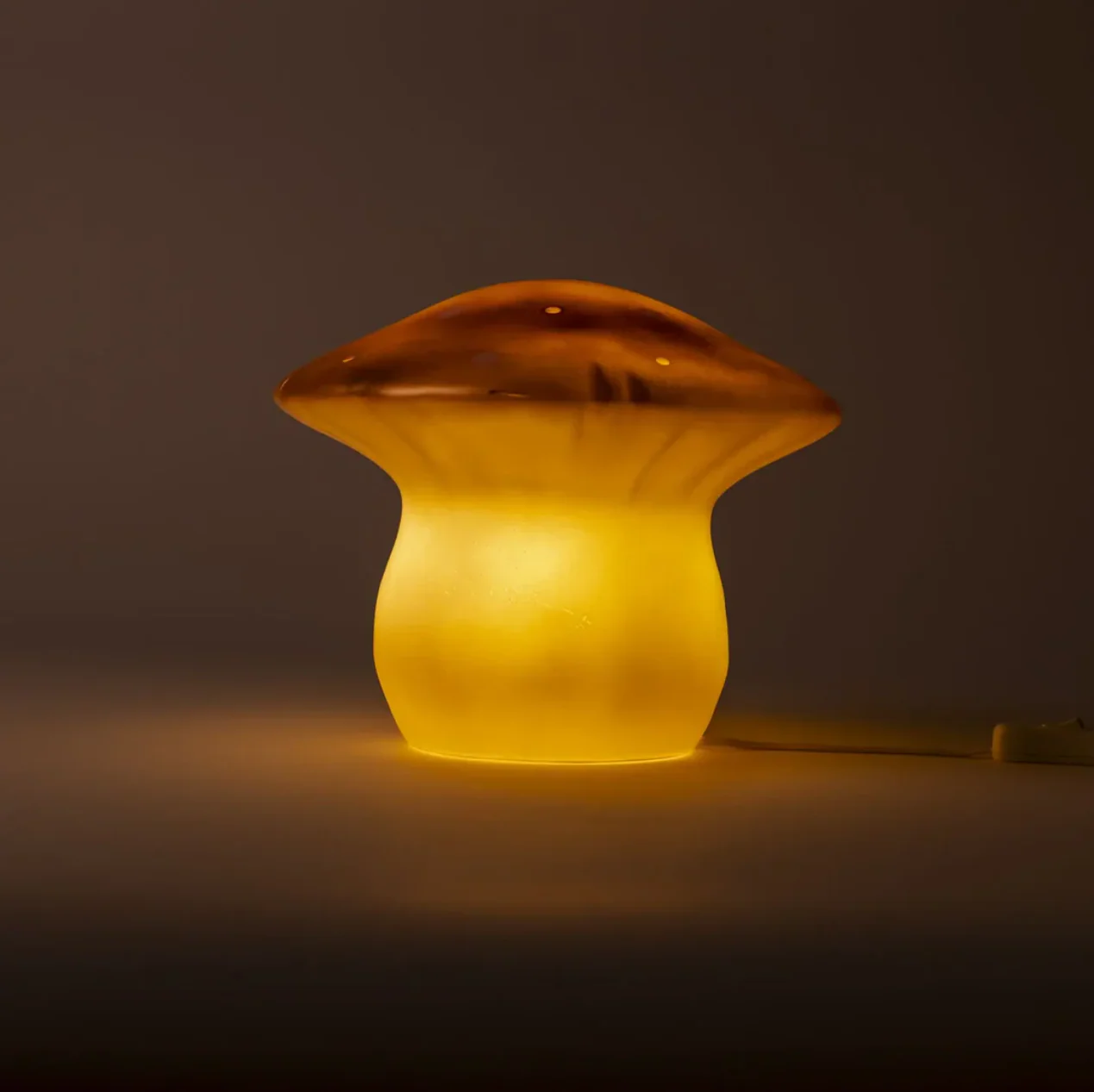 Copper Mushroom Lamp Medium - Image 3