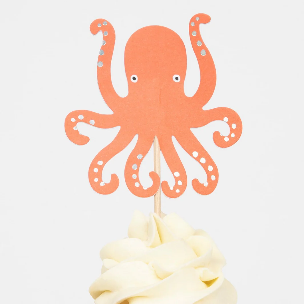 Octopus & Shark Cupcake Kit - Image 4