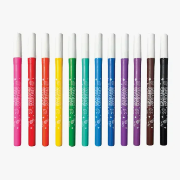 Yummy Yummy Scented Markers - set of 12 - Image 2