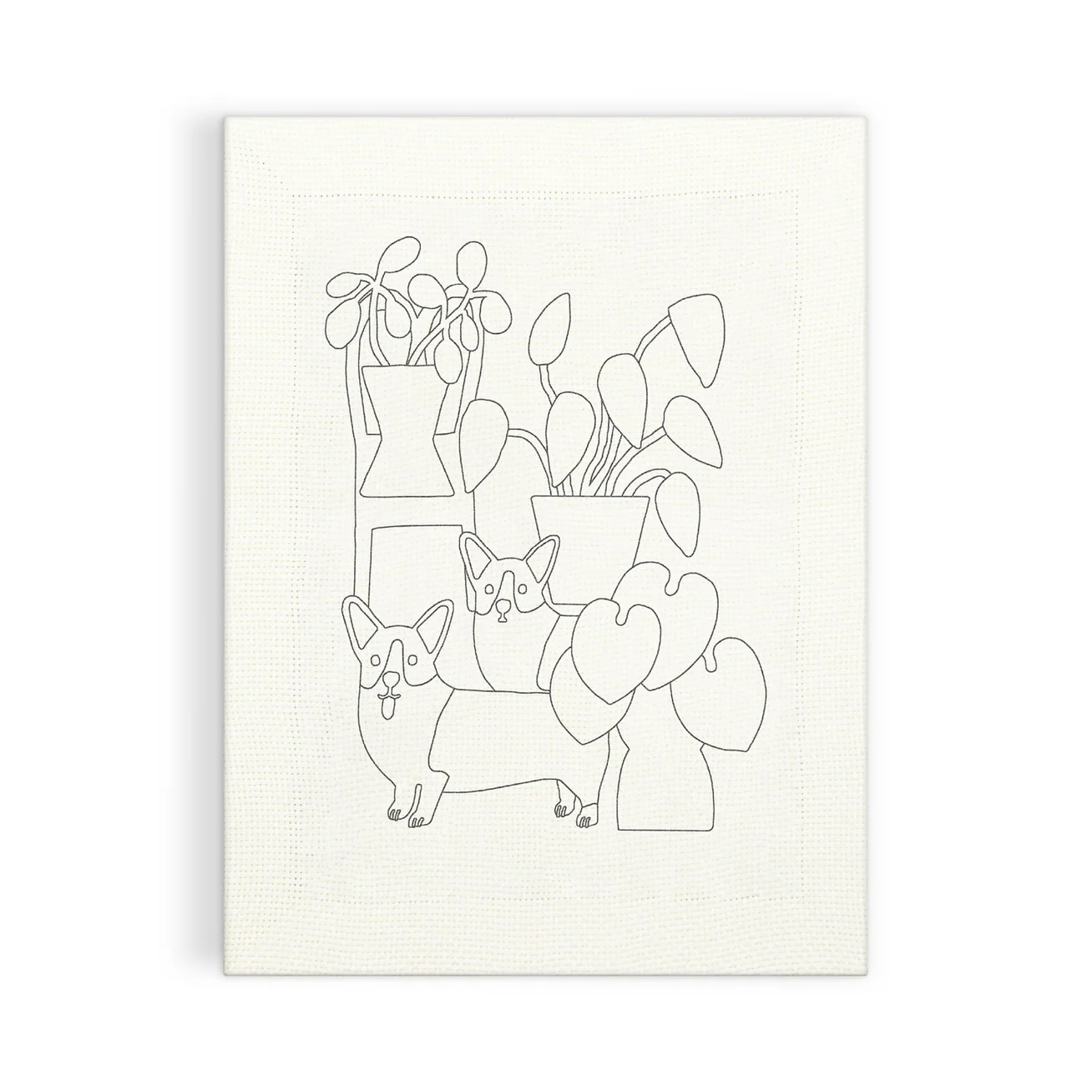 Corgi Friends Punch Needle Kit - Image 3