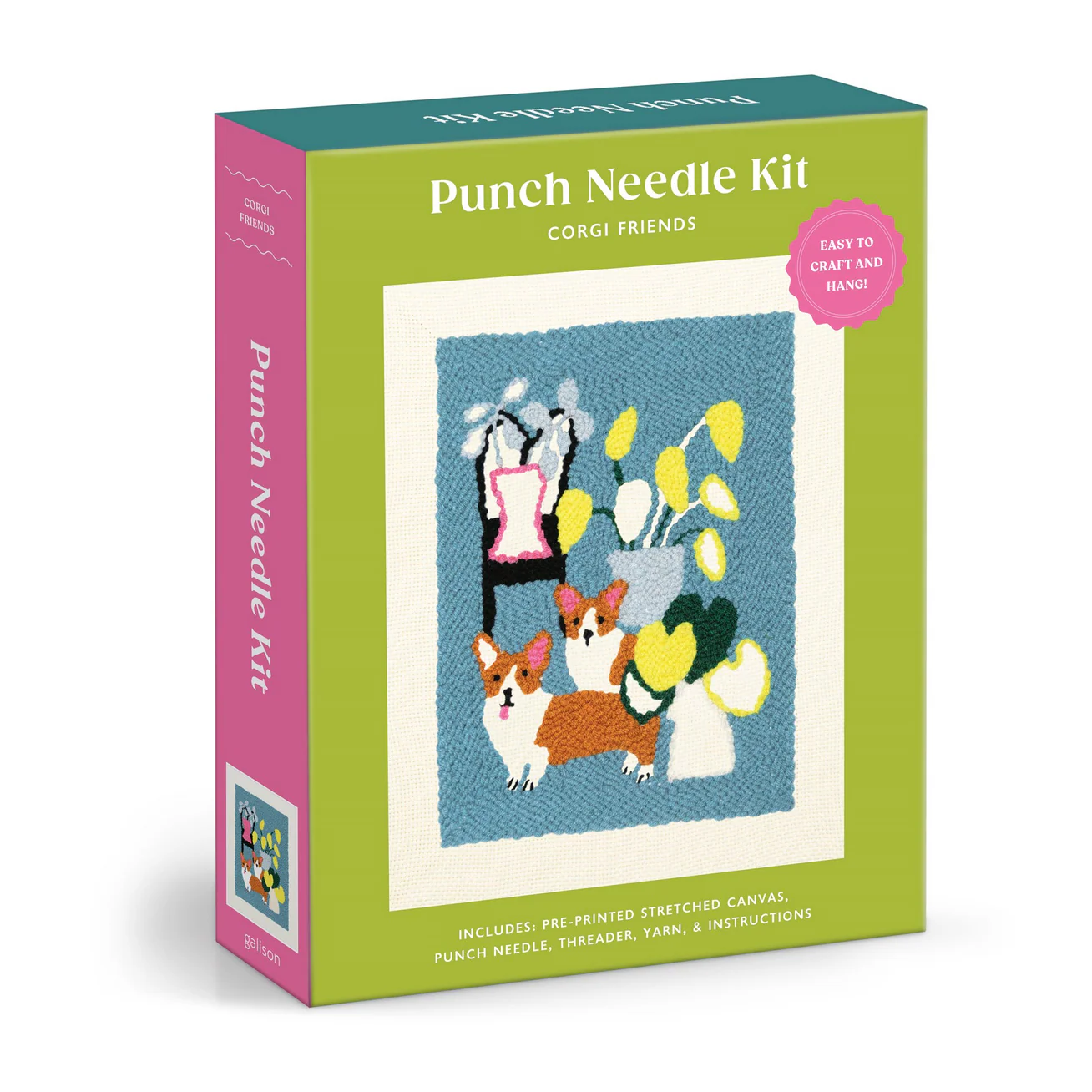 Corgi Friends Punch Needle Kit - Image 7