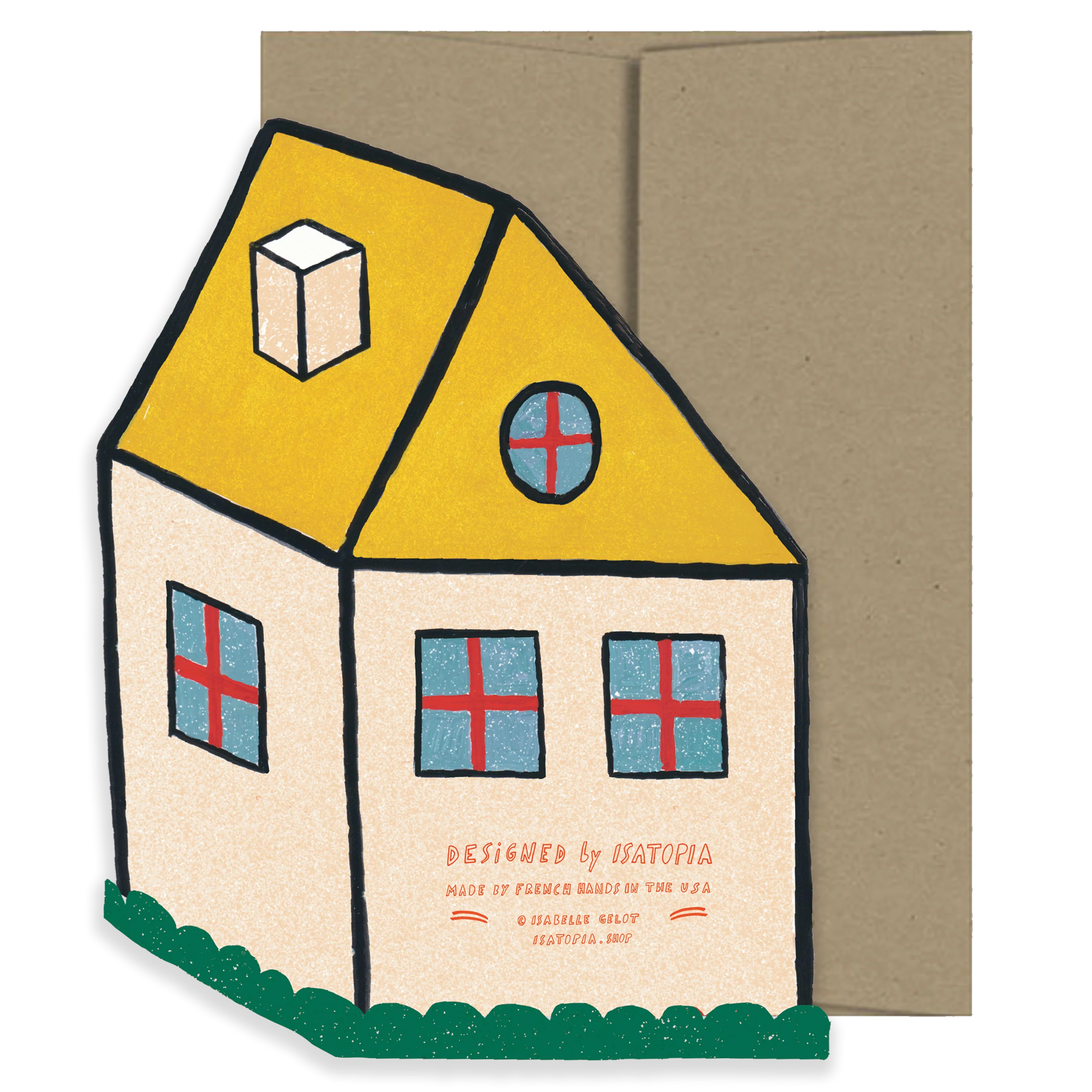Cosy Home - Die Cut Card - Image 2
