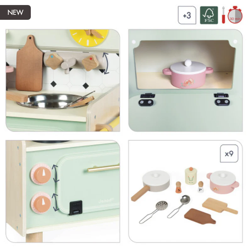 Cottage Chic Mini Kitchenette - Image 3