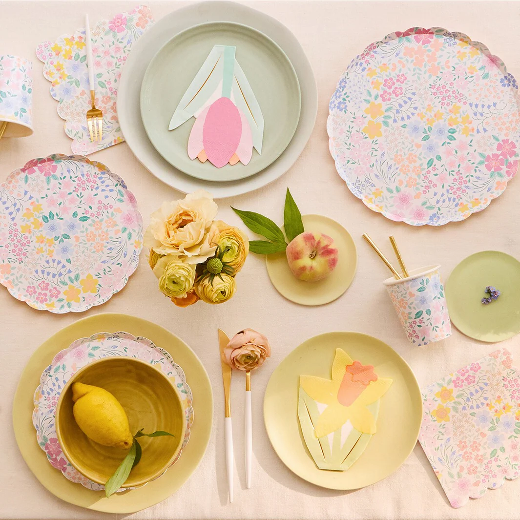 Cottage Garden Dinner Plates (x8) - Image 2