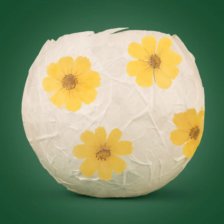 Crafters Flower Paper Lamp - Image 3