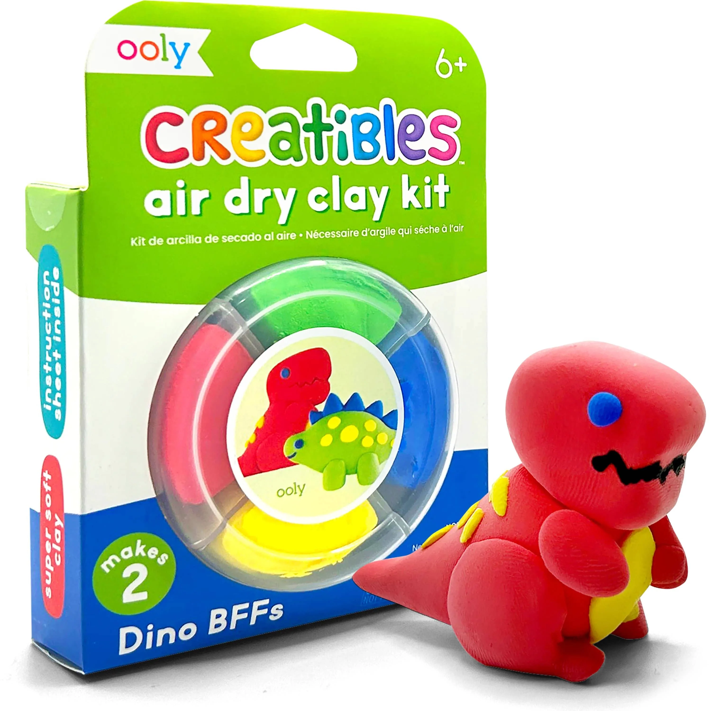 Creatibles D.I.Y. Air-Dry Clay Kit: Dino. BFFs - Image 4