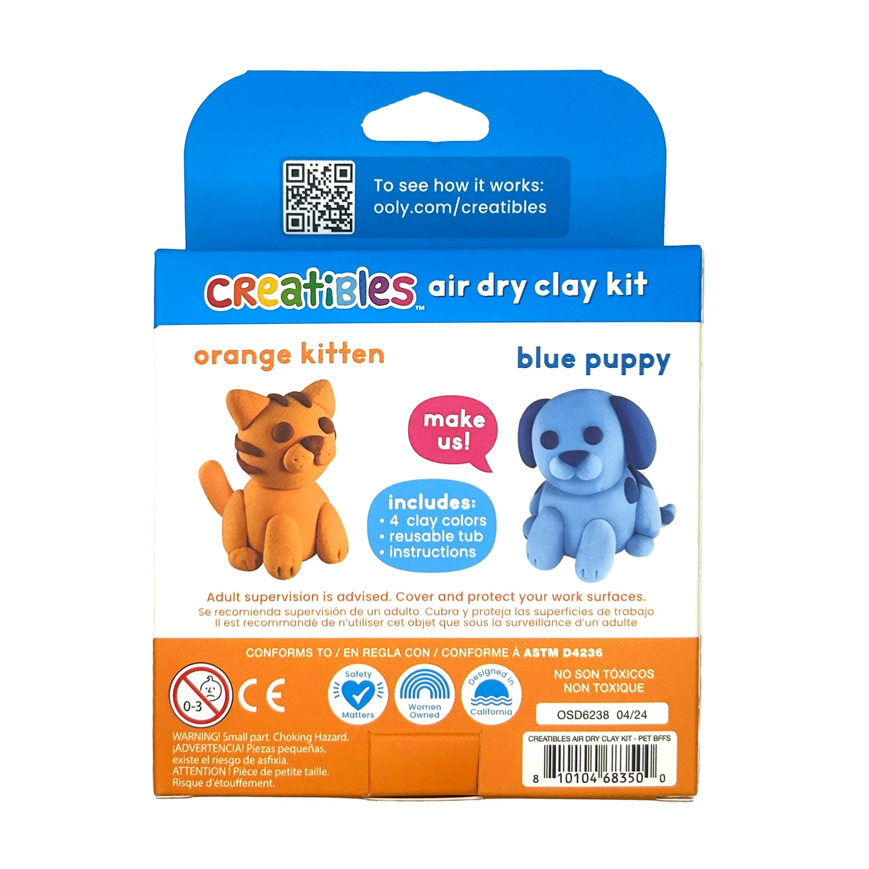 Creatibles D.I.Y. Air-Dry Clay Kit: Pet BFFs - Image 5