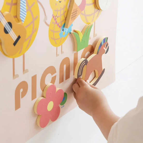 Creative Play Bath Stickers & Poster Set – Picnic - Image 5