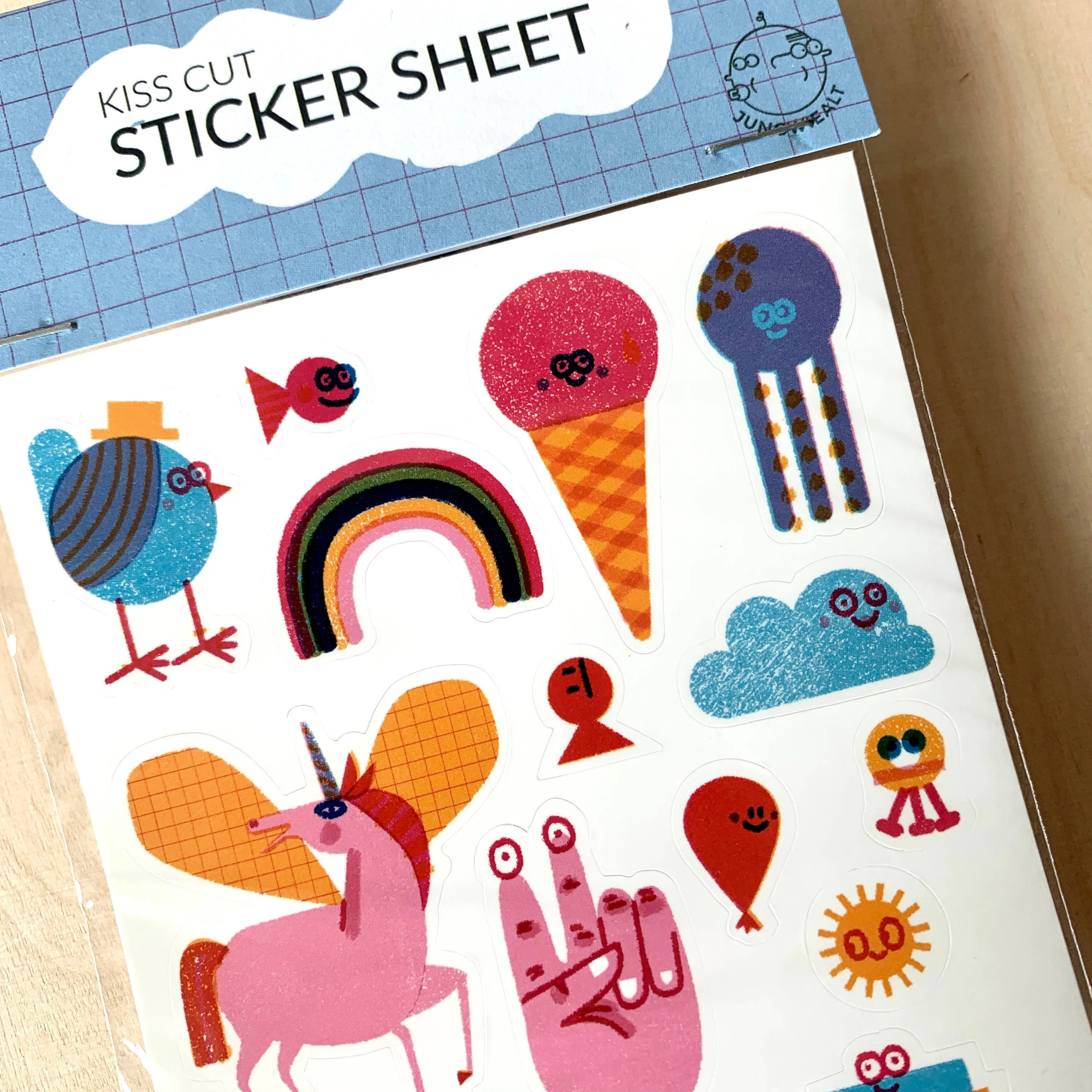 Creatures Kiss Cut Sticker Sheet -Barbara Dziadosz - Image 2