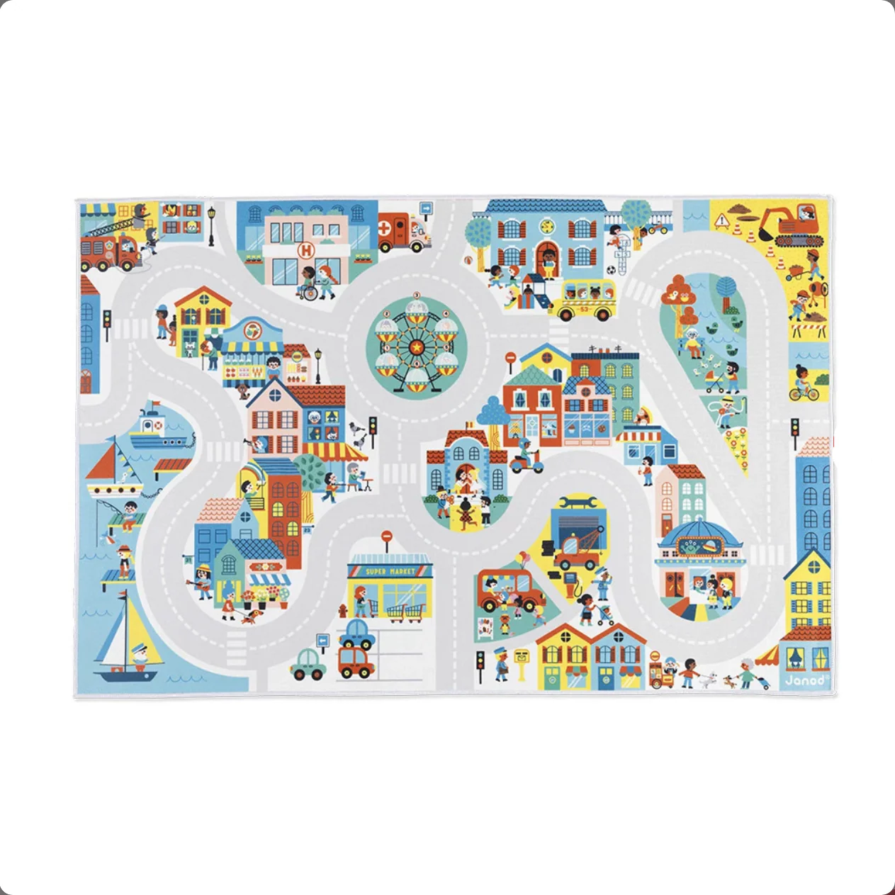 CROSS ROADS - CITY PLAY MAT - Image 6