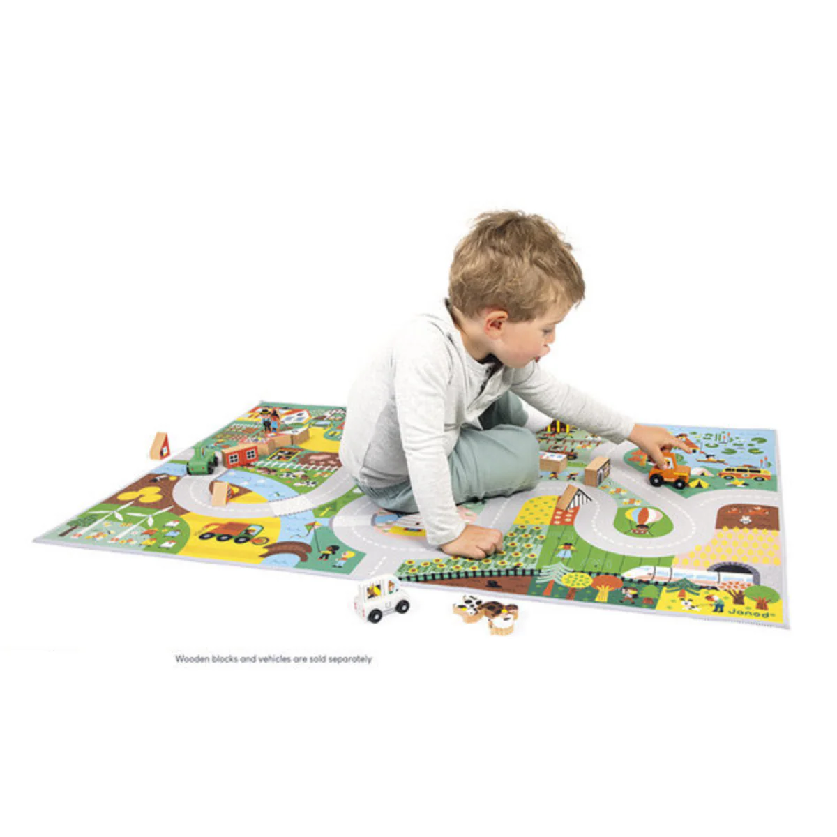 CROSS ROADS - COUNTRYSIDE  PLAY MAT - Image 2
