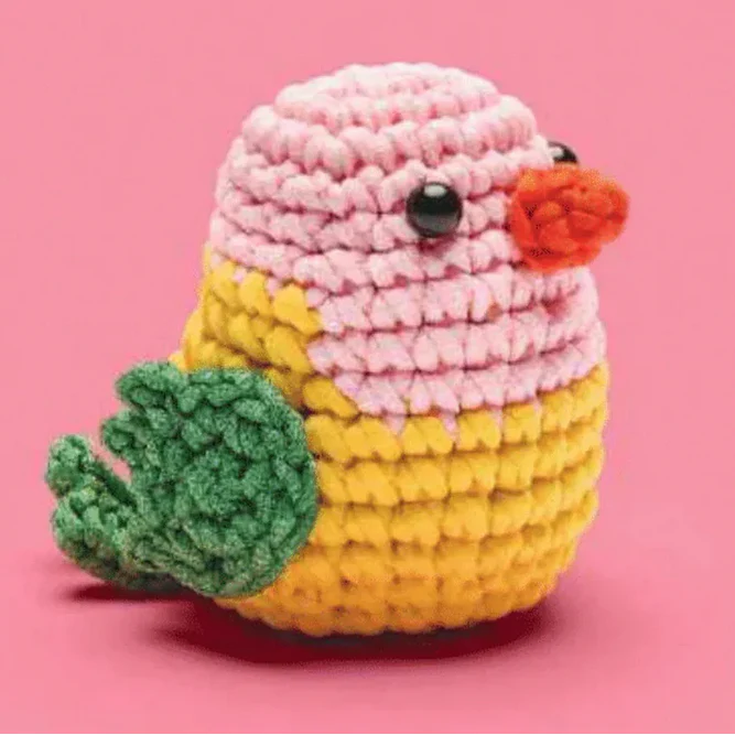 Cupid the Lovebird Crochet Kit