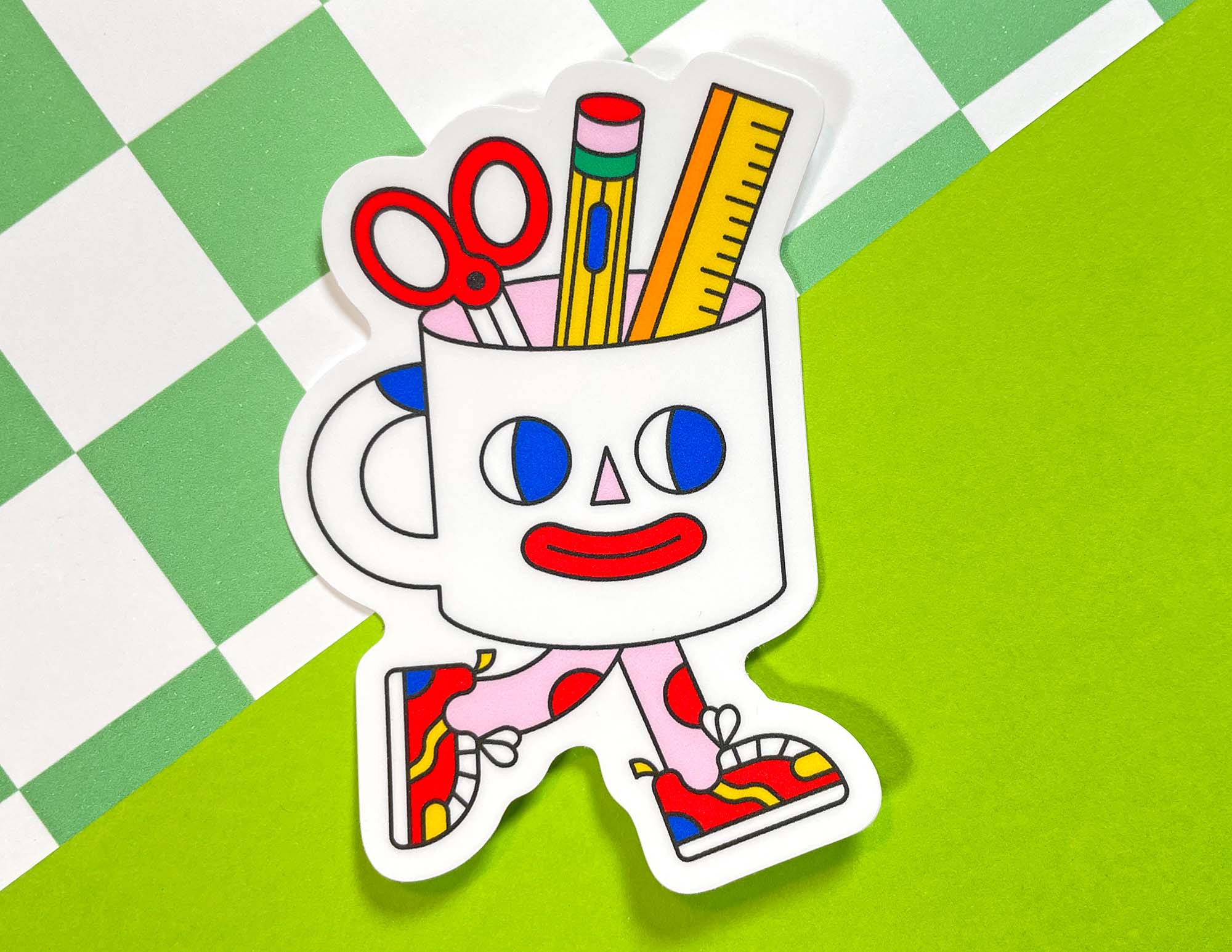 Cuppa Creativity Matte Vinyl Sticker - Image 2