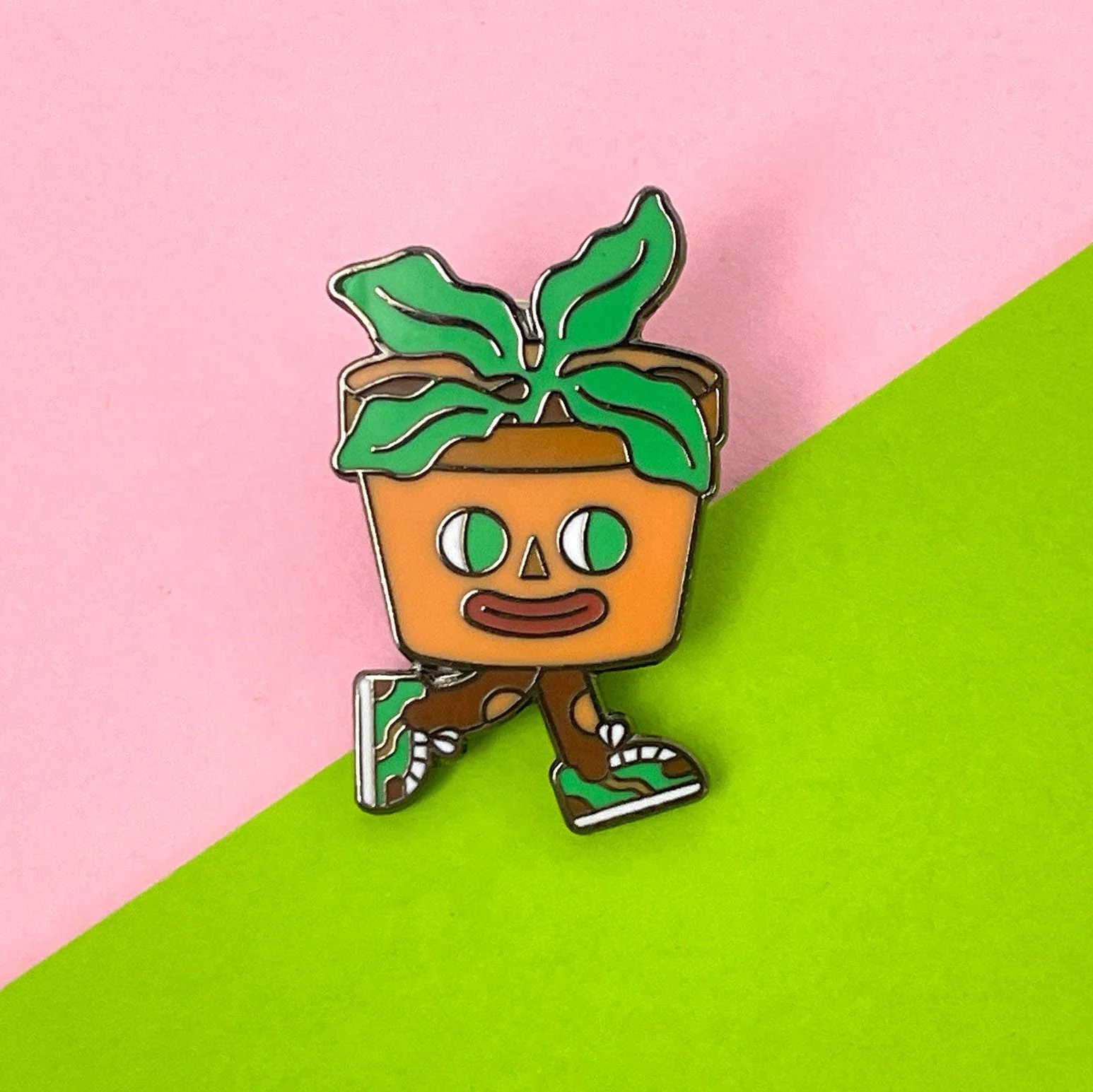 Cuppa Greens Enamel Pin - Image 3