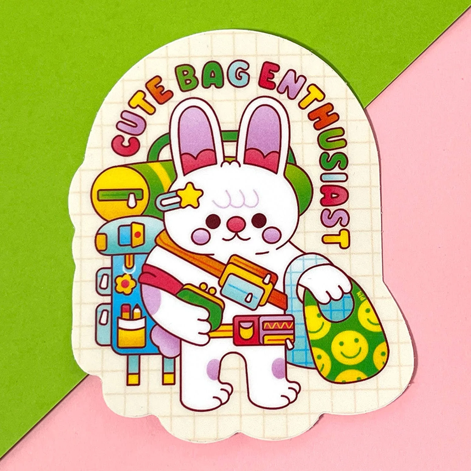 Cute Bag Enthusiast Sticker - Image 2