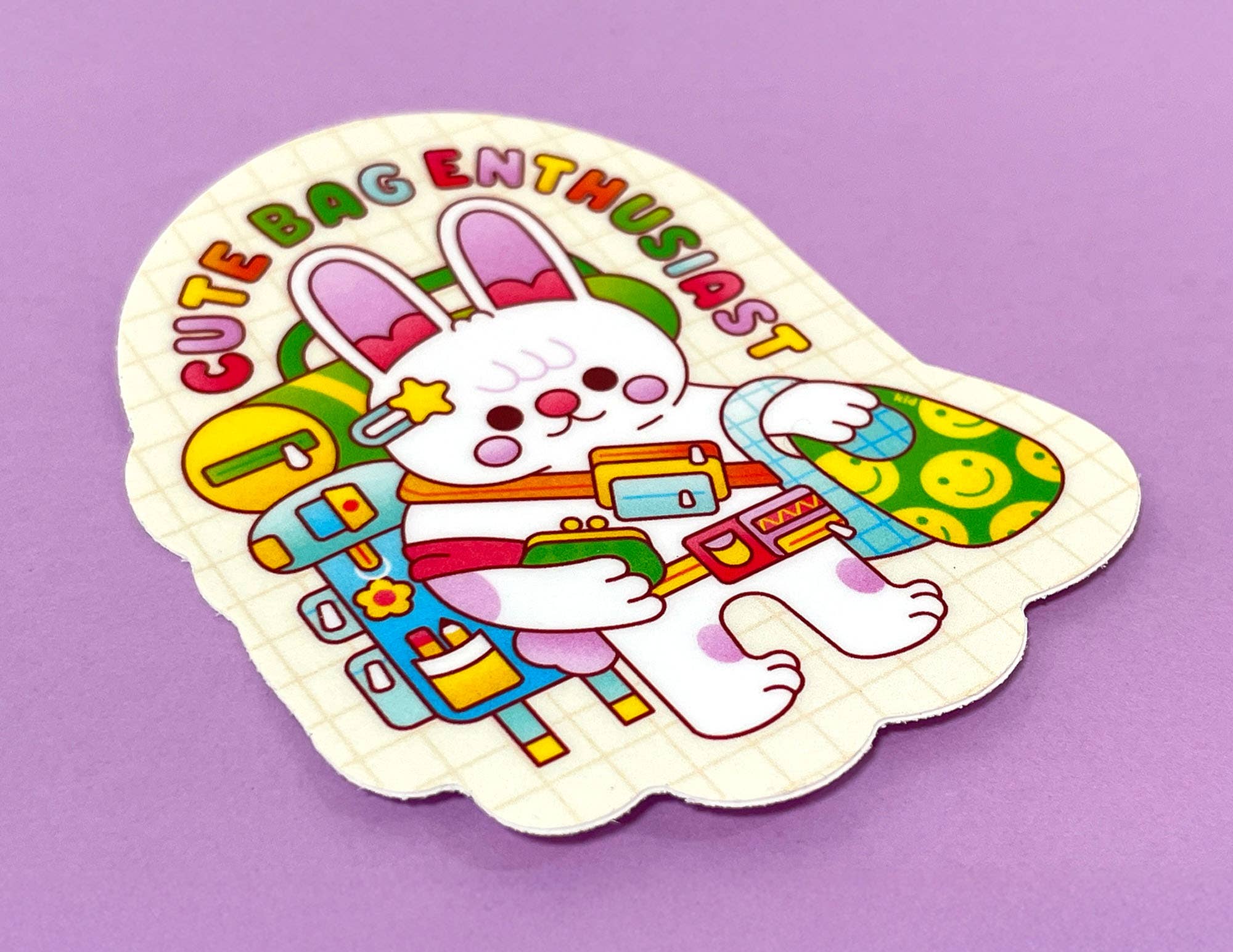 Cute Bag Enthusiast Sticker - Image 6