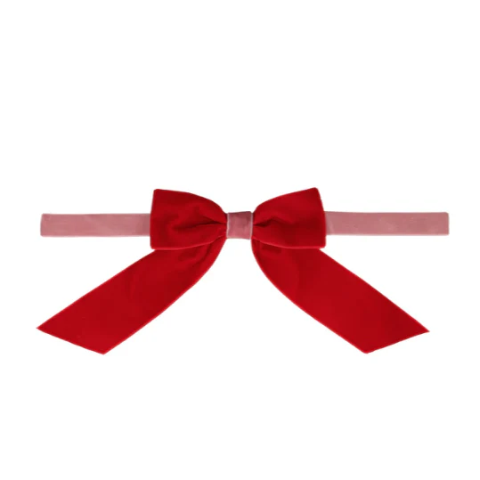 Decorative Velvet Bows 4pk - Image 4