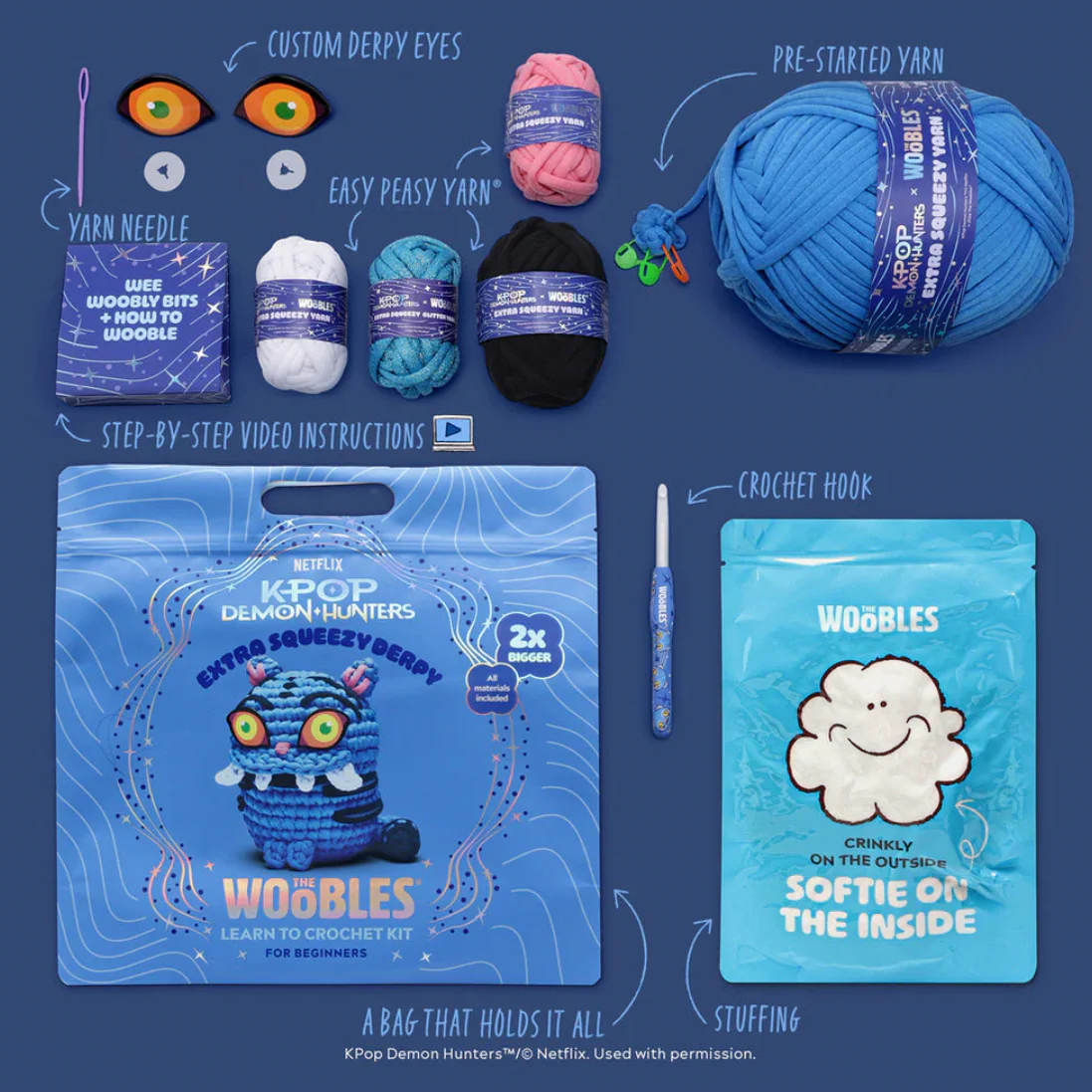 Derpy Extra Squeezy Crochet Kit - Image 4