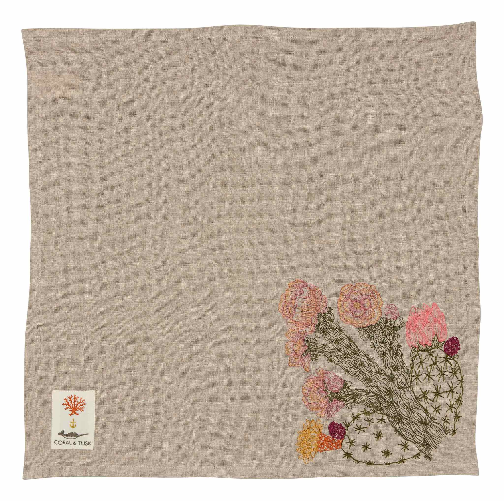 Desert Blooms Dinner Napkin - Image 3