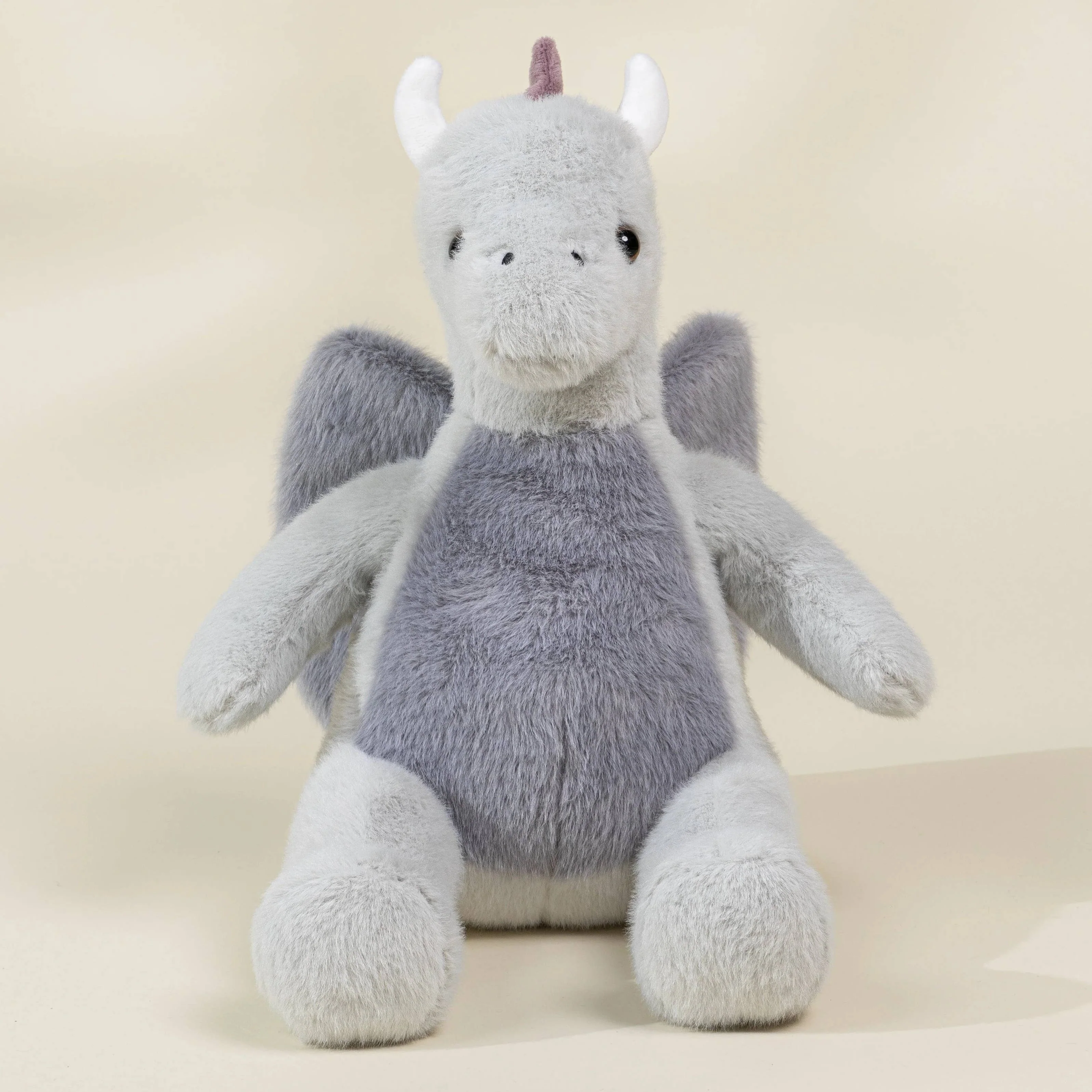 Dino Plush Toy - Grey Dragon - Image 2