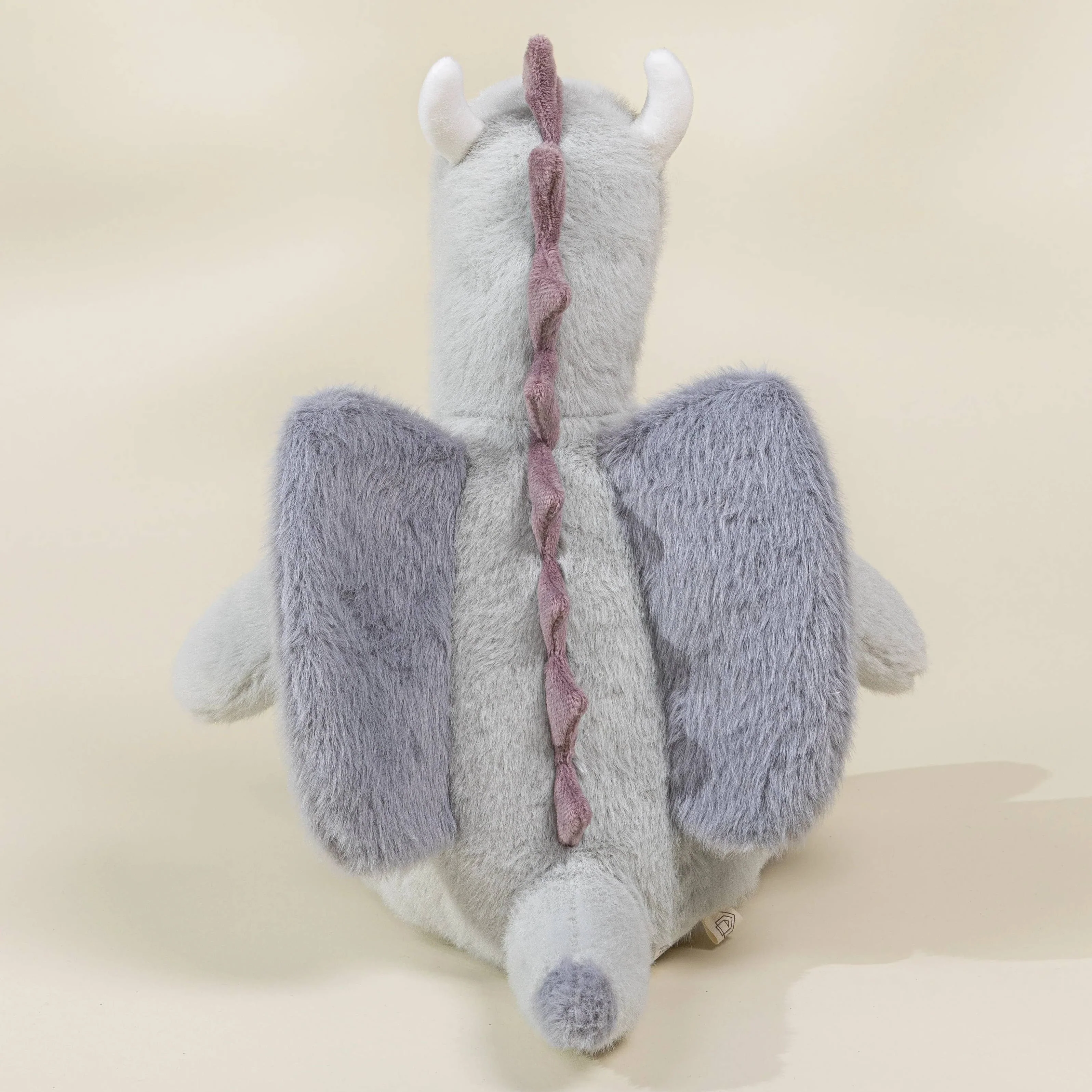 Dino Plush Toy - Grey Dragon - Image 3