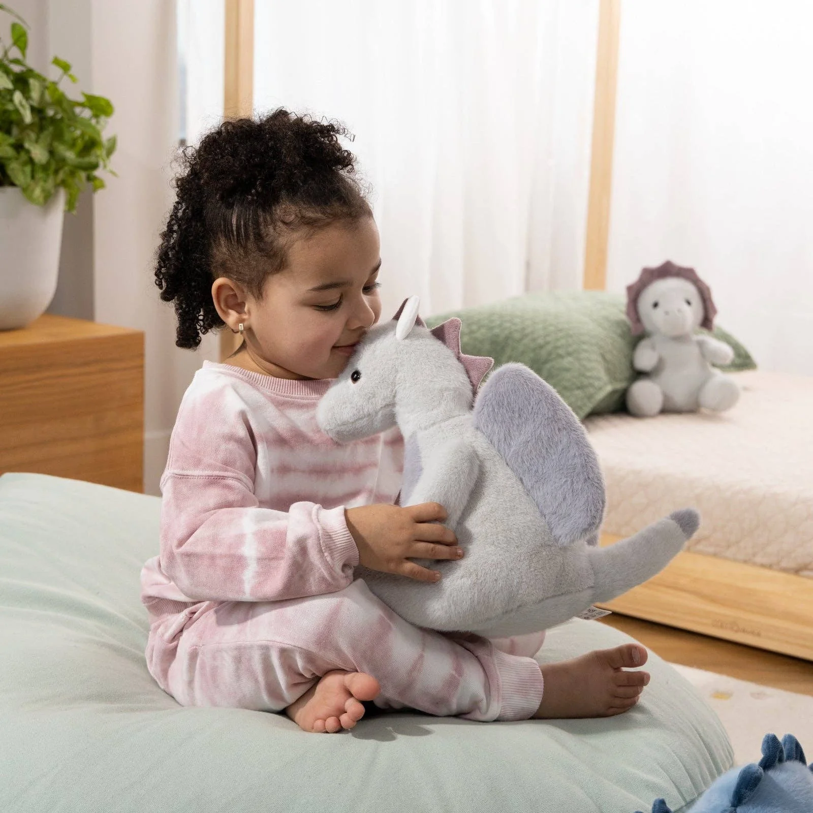 Dino Plush Toy - Grey Dragon - Image 5