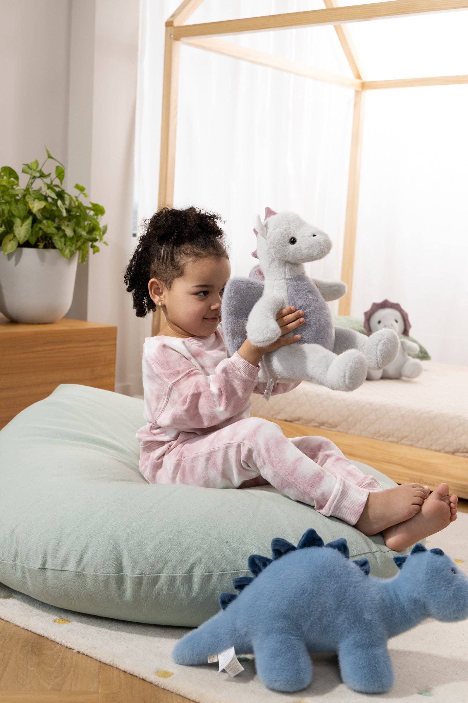 Dino Plush Toy - Grey Dragon - Image 8