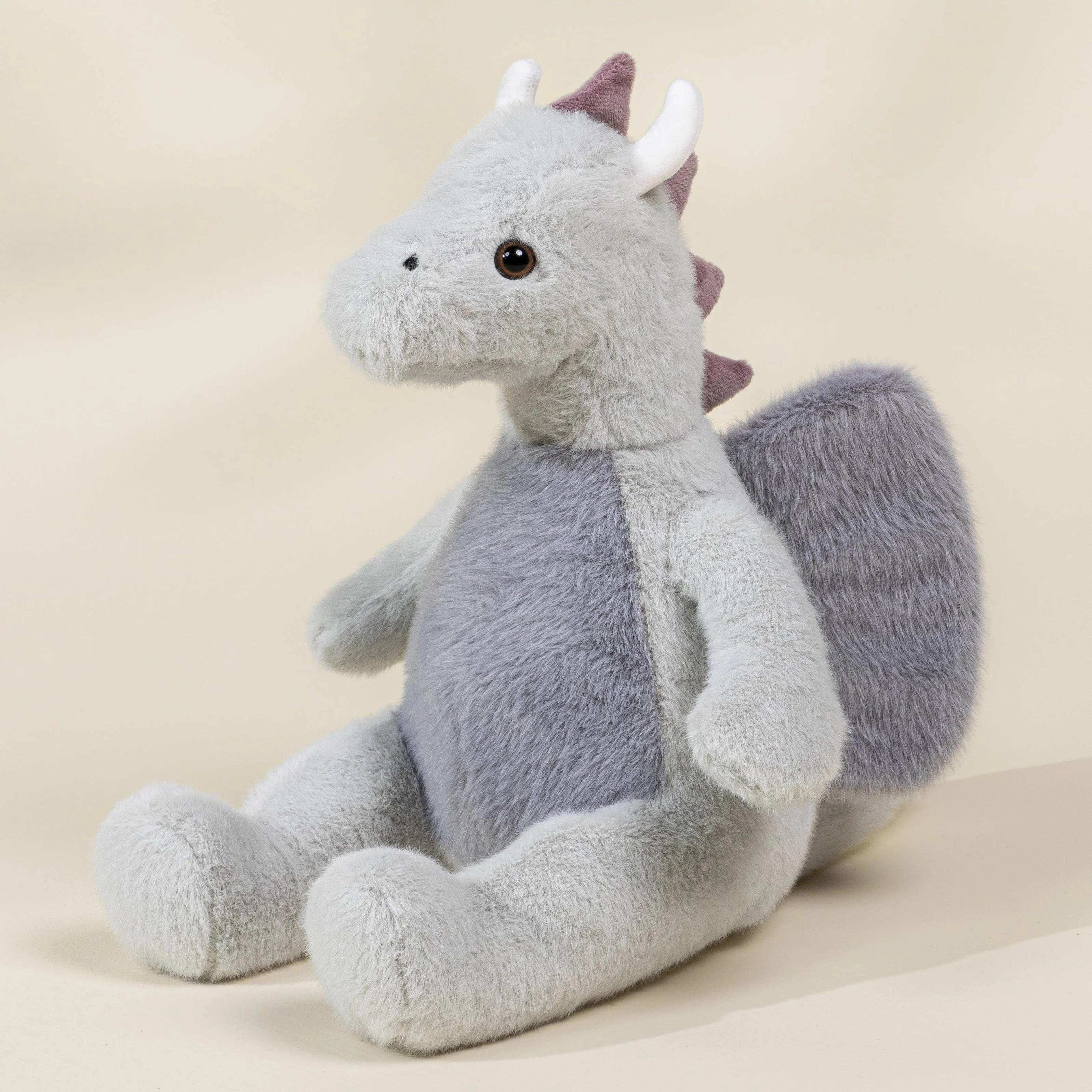 Dino Plush Toy - Grey Dragon
