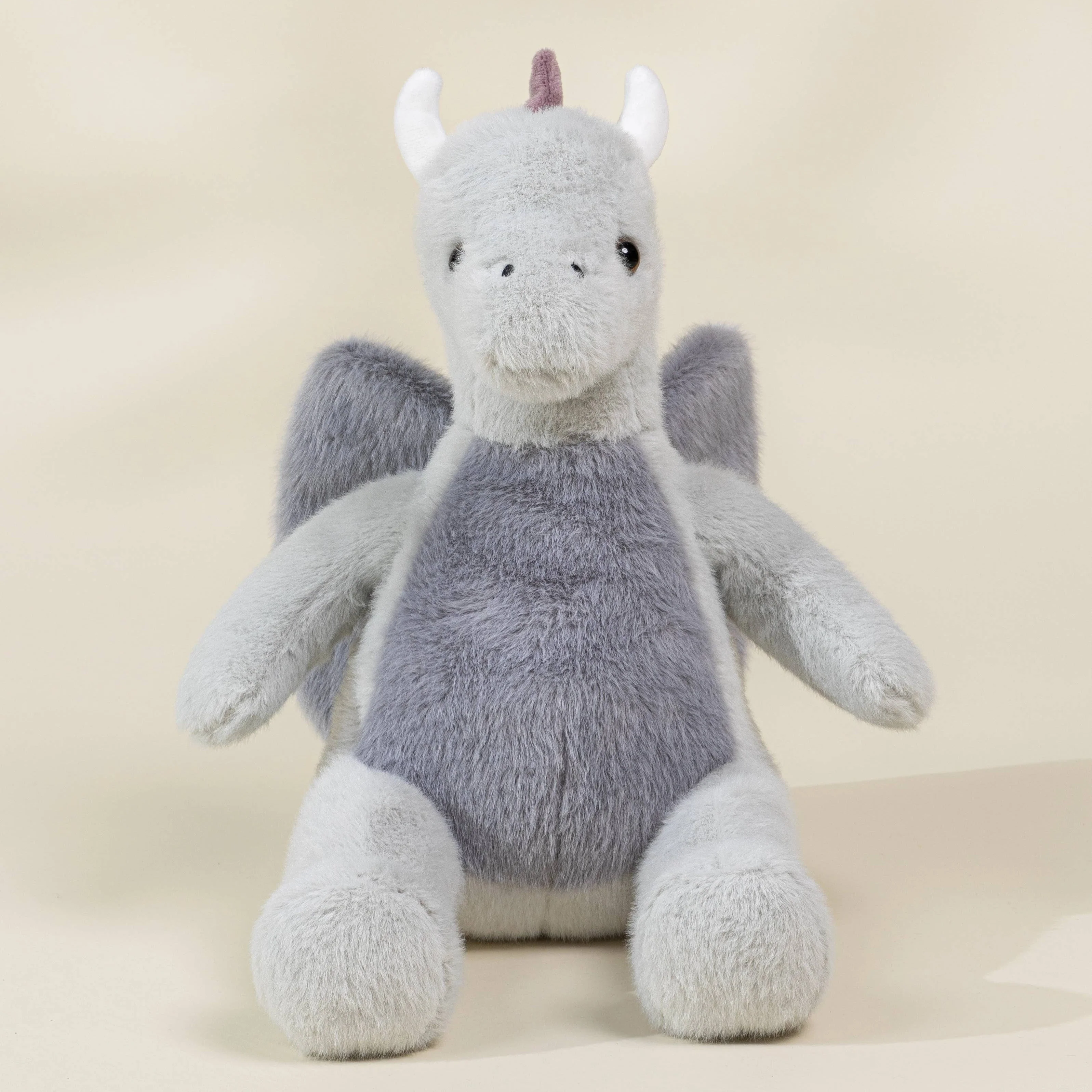 Dino Plush Toy - Grey Dragon - Image 2