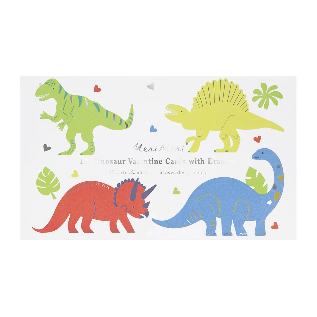 Dinosaur Valentine Cards (pk12) - Image 8