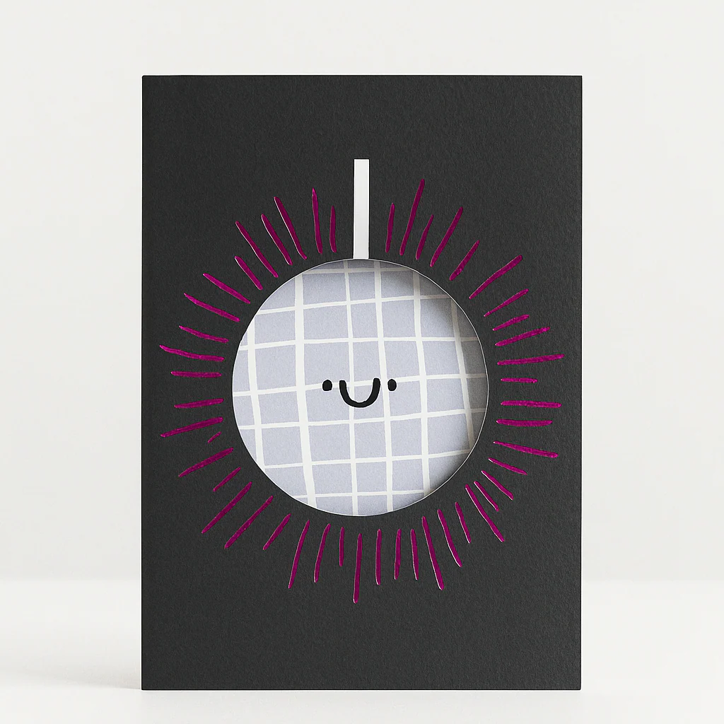 Disco ball - Birthday Card