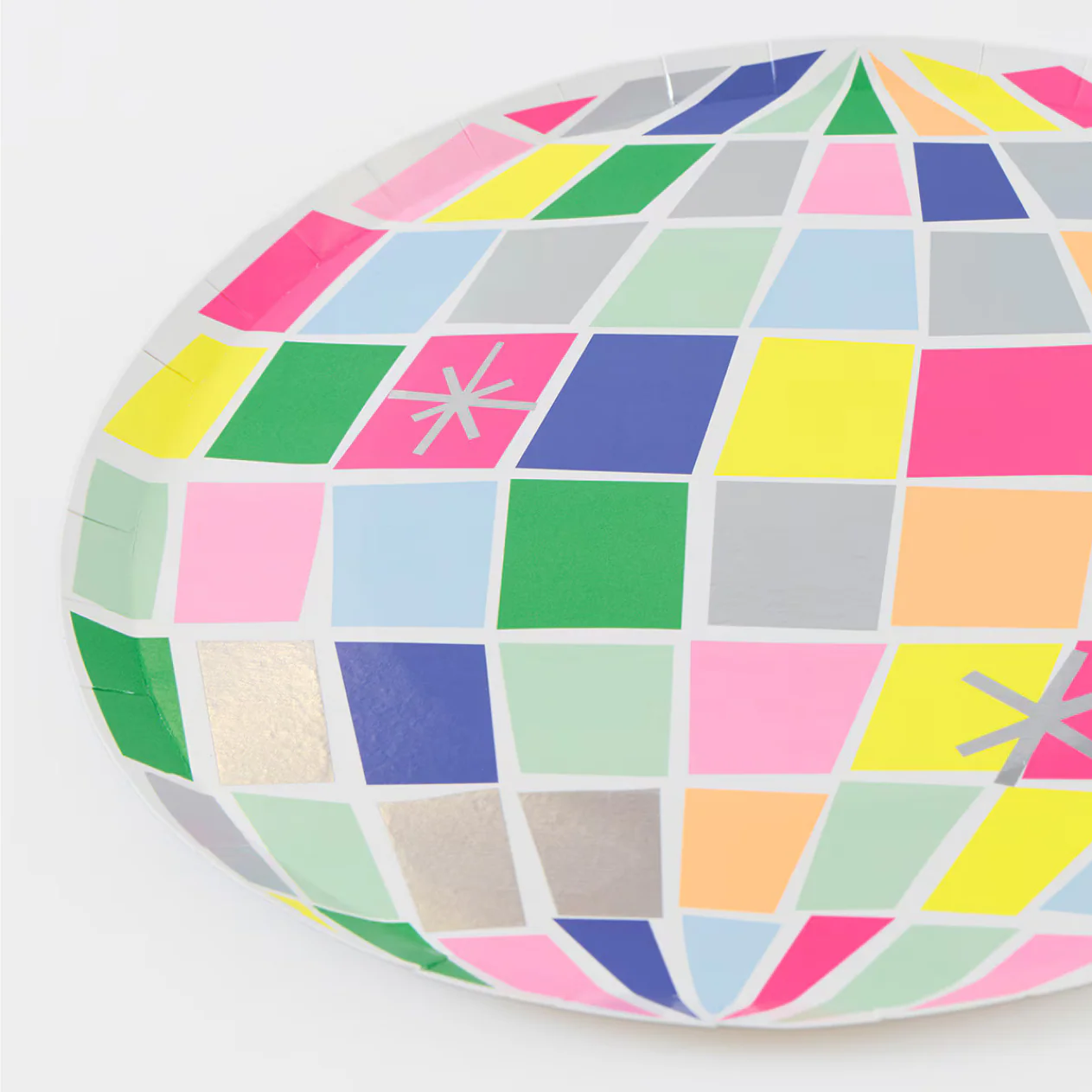 Disco Ball Large Plates (x8) - Image 2