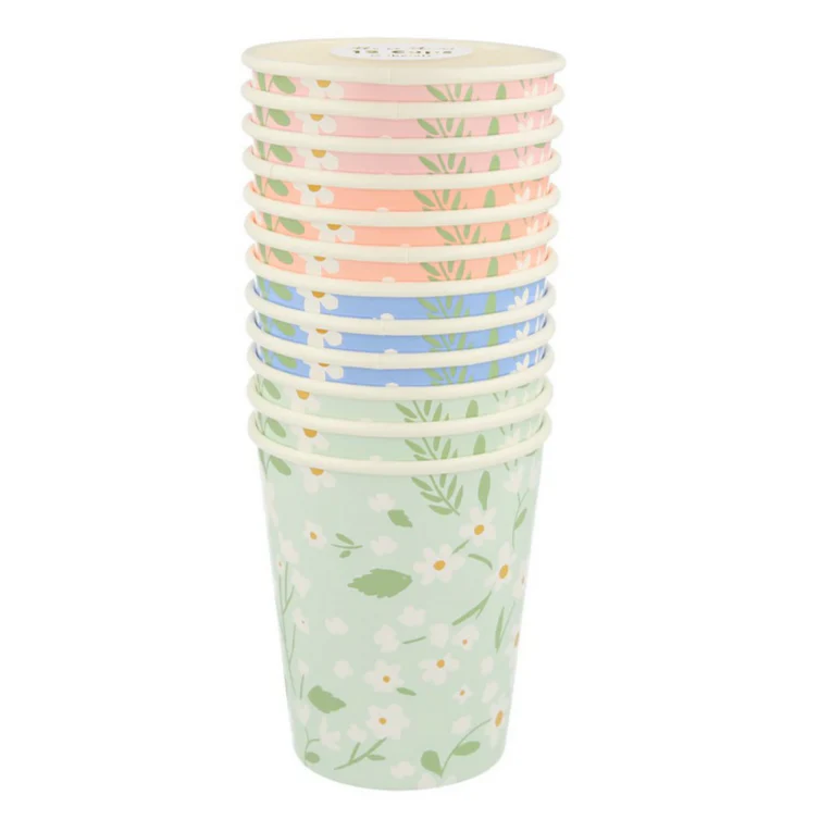 Ditsy Floral Cups (12pk) - Image 3